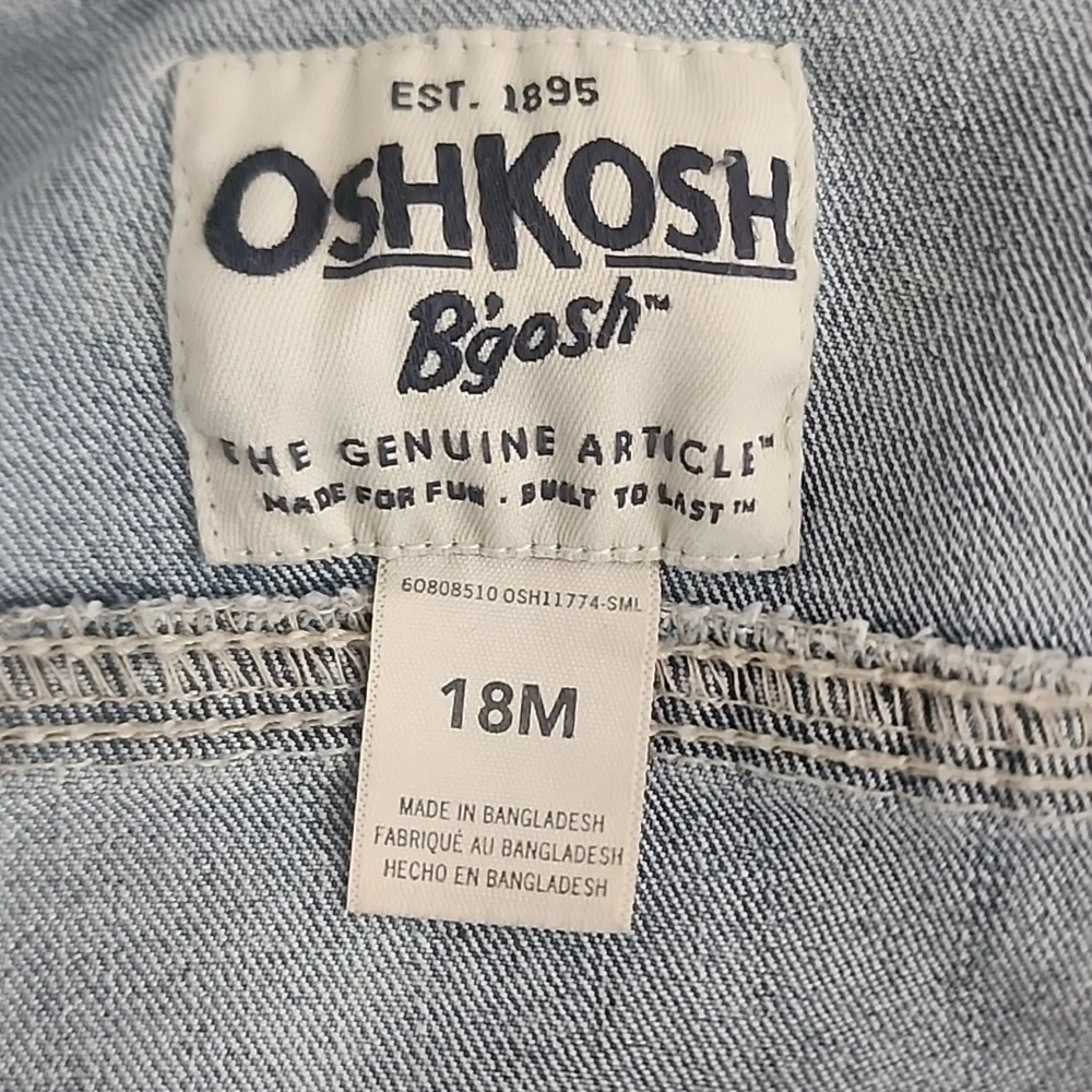 Osh Kosh B'gosh toddler jean jacket. New with tags.